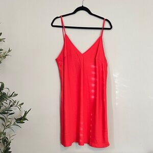a new day Women's Red Slip Dress